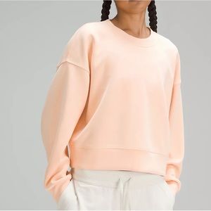 lululemon athletica Peach Sweatshirt
